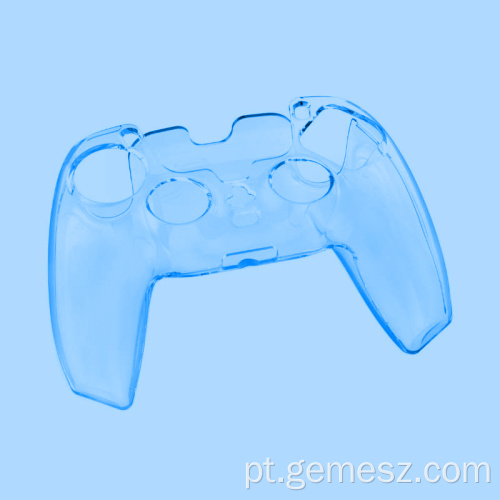 Capa de cristal colorido transparente para PS5